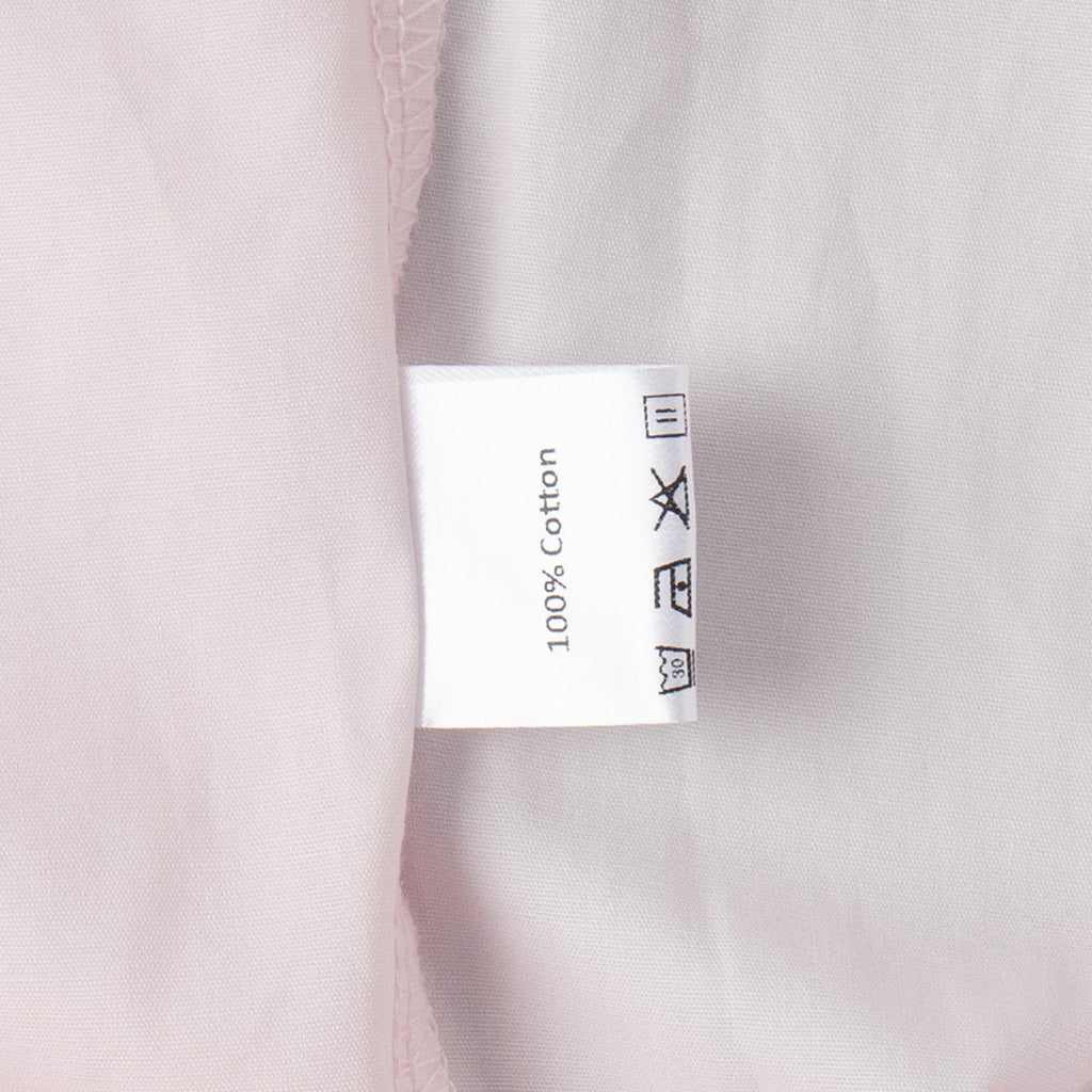 Cotton Balloon Lantern Pants in Apricot Cream — care label 100% cotton